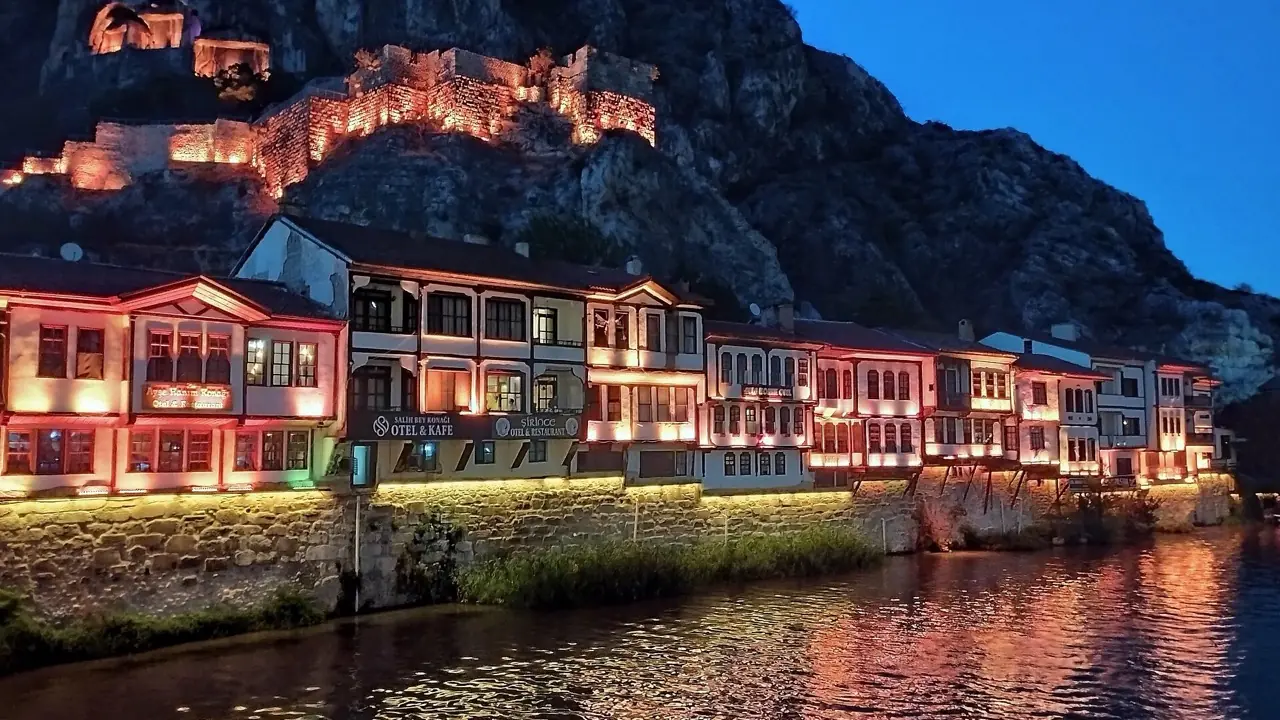 Amasya şehir manzarası