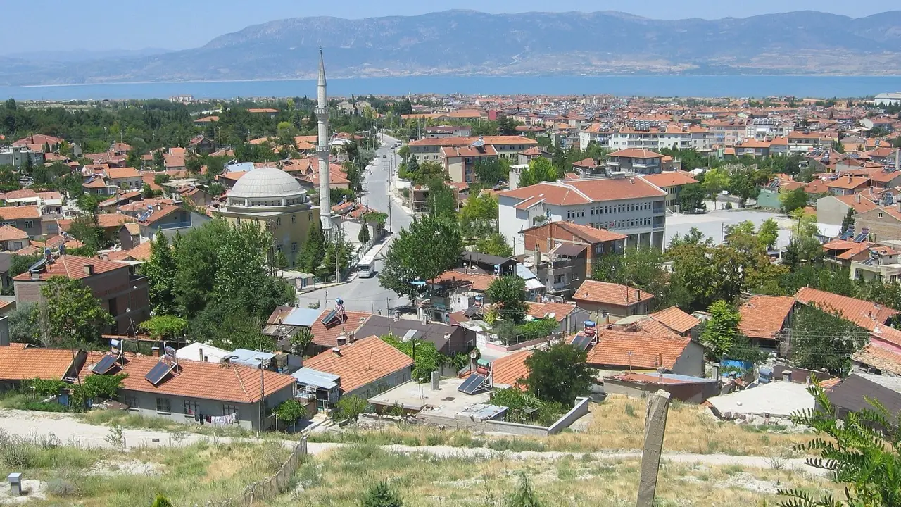 Burdur şehir manzarası