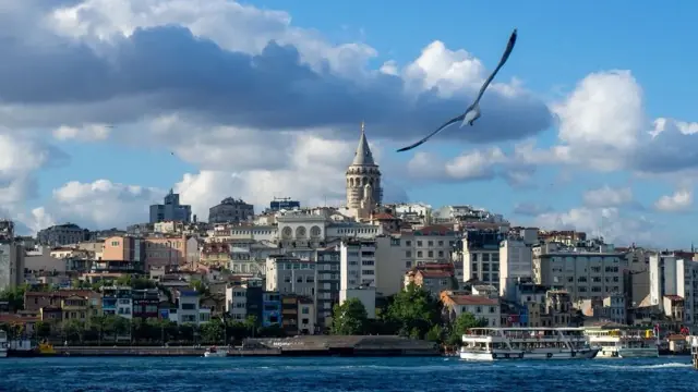 İstanbul şehir manzarası